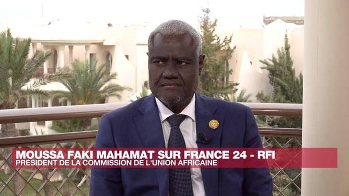 Moussa Faki Mahamat, président tchadien de la